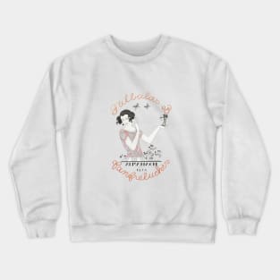 Almanach Fashion Illustration by George Barbier Crewneck Sweatshirt